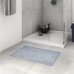 Коврик для ванной комнаты Essential 60x40 см цвет тёмно-серый, SM-82263403