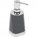 Дозатор для жидкого мыла Gloss цвет тёмно-серый, SM-82271252