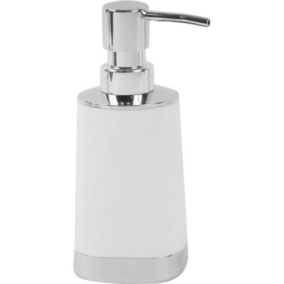 Дозатор для жидкого мыла Gloss цвет белый, SM-82271254