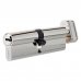 Цилиндр Apecs SM-80-C-NI, 40x40 мм, ключ/вертушка, цвет никель, SM-82276783