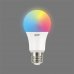 Лампа светодиодная Gauss E27 220-240 В 10 Вт груша матовая 880 лм, регулируемый цвет света RGBW, SM-82279061