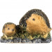 Фигура садовая «Ёжики на камне» 16 см, SM-82279090