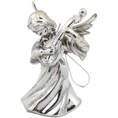 Украшение новогоднее «Ангел объёмный», пластик, цвет серебро, SM-82279203