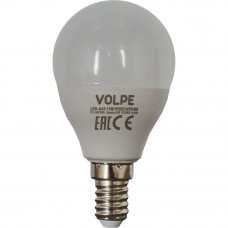 Лампа светодиодная Volpe Norma E14 220 В 11 Вт шар 900 лм, тёплый белый свет