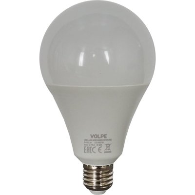 Лампа светодиодная Volpe Norma E27 220 В 30 Вт груша 2400 лм, белый свет, SM-82303270