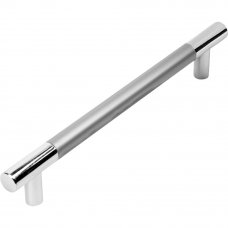 Ручка-рейлинг мебельная Jet С15, 160 мм, цвет серебристый