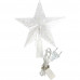 Электрогирлянда светодиодная «Звезда на ёлку» для дома 10 ламп 17 см, SM-82309524