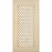 Дверь с решёткой для шкафа Delinia ID «Невель» 40x77 см, массив ясеня, цвет кремовый, SM-82310153