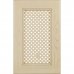 Дверь с решёткой для шкафа Delinia ID «Невель» 60x38.5 см, массив ясеня, цвет кремовый, SM-82310154