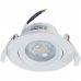 Светильник точечный светодиодный встраиваемый KL LED 22A-5 90 мм, 4 м², тёплый белый свет, цвет белый, SM-82312468
