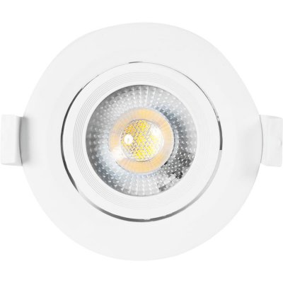 Светильник точечный светодиодный встраиваемый KL LED 22A-5 90 мм, 4 м², белый свет, цвет белый, SM-82312469
