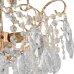 Люстра хрустальная подвесная «Бриз», 4 лампы, 12 м², цвет золото, SM-82312586