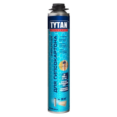 Клей полиуретановый для гипсокартона Tytan, 840 мл, SM-82336997