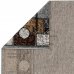 Дорожка ковровая «Лайла де Люкс» 1604-66, 1 м, цвет серый, SM-82337308