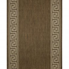 Дорожка ковровая «Дели» 80107-50122, 1 м, цвет бежевый