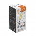 Лампа светодиодная Gauss Basic Filament E14 220 В 4.5 Вт шар декоративный прозрачный 470 лм, тёплый белый свет, SM-82340208