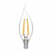 Лампа светодиодная Gauss E14 220 В 4.5 Вт свеча на ветру 400 лм, тёплый белый свет, SM-82340213
