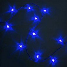 Электрогирлянда комнатная «Нить» 10 м 100 LED синий