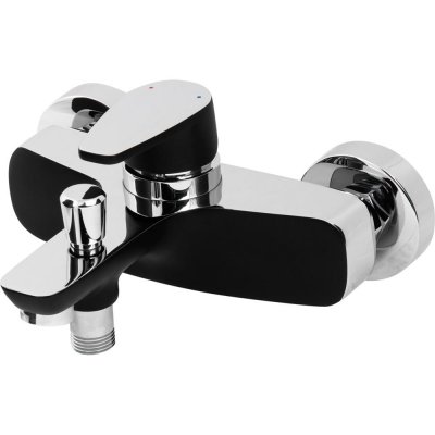 Смеситель для ванны Sensea Monroe однорычажный цвет черный, SM-82355606
