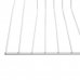 Полка сетчатая Larvij 603x306 мм цвет белый, SM-82360077