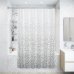 Штора для ванны Confetti 180x200 см, полиэстер, цвет белый/серый, SM-82360087