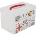 Коробка Multi Box 2 секции, 24.5x16х16.5 см, полипропилен, цвет прозрачный, SM-82360132