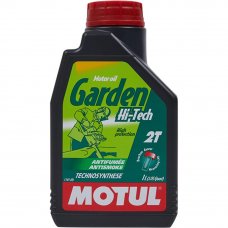 Масло моторное для двухтактных двигателей MOTUL Garden 2T Hi-Tech, полусинтетическое, 1 л