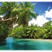 Фотообои 3D Flizart «Тропический остров», флизелиновые, 300x280 см, SM-82363624