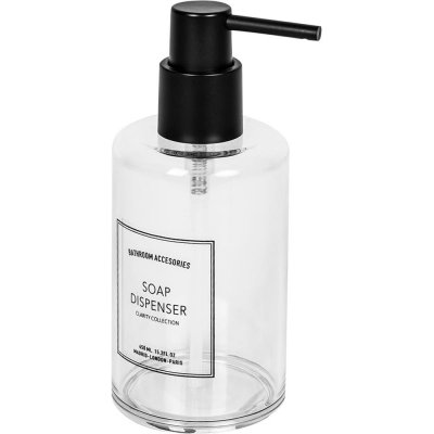 Дозатор для жидкого мыла Clarity цвет прозрачный, SM-82366891