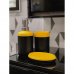 Дозатор для жидкого мыла Keila цвет чёрный/жёлтый, SM-82366999