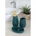 Диспенсер для жидкого мыла Emerald, керамика, цвет изумрудный, SM-82369147