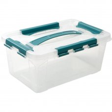 Ящик для хранения Grand Box, 4.2 л, 19x12.4x29 см, пластик, цвет прозрачный