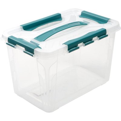 Ящик для хранения Grand Box, 6.65 л, 19x18x29 см, пластик, цвет прозрачный, SM-82369308