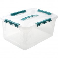 Ящик для хранения Grand Box, 15.3 л, 29x18x39 см, пластик, цвет прозрачный
