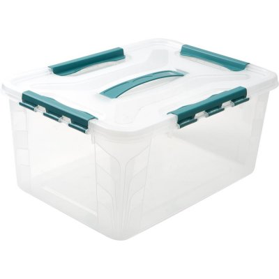 Ящик для хранения Grand Box, 15.3 л, 29x18x39 см, пластик, цвет прозрачный, SM-82369313