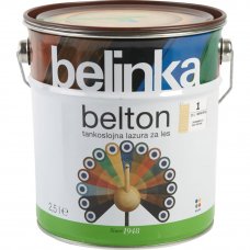 Пропитка защитно-декоративная для древесины Belinka Belton №1 2.5 л прозрачная