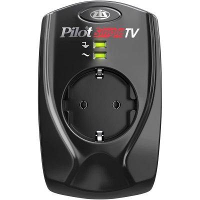 Сетевой фильтр Pilot Single TV 1 розетка цвет чёрный, SM-82380653