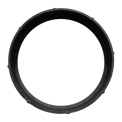Полимерпесчаное кольцо колодца Ø1100x200 мм цвет чёрный, SM-82382825