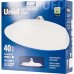 Лампа светодиодная Uniel UFO220 E27 220 В 40 Вт диск матовый 3200 лм холодный белый свет, SM-82382836