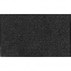 Коврик Gabriel 45x75 см, полипропилен на ПВХ, цвет тёмно-серый
