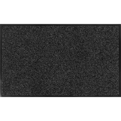 Коврик Gabriel 45x75 см, полипропилен на ПВХ, цвет тёмно-серый, SM-82388246