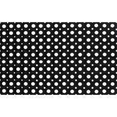 Коврик Flavio 40x60 см, резина, цвет чёрный