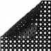 Коврик Flavio 50x100 см, резина, цвет чёрный, SM-82388297