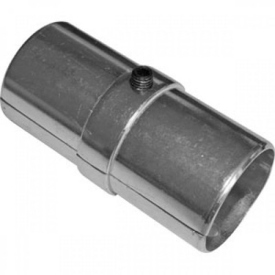 Соединитель труб Vacuum d25 мм, цвет хром, SM-82390007