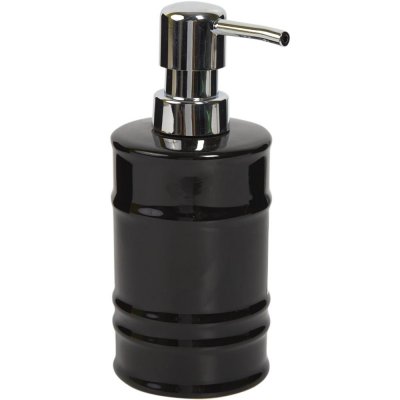 Дозатор для жидкого мыла Oil цвет чёрный, SM-82392036