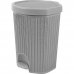 Контейнер для мусора Вязание 18 л цвет серый, SM-82397285