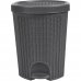Контейнер для мусора Вязание 18 л цвет черный, SM-82397288