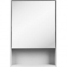 Шкаф зеркальный подвесной «Сведен» 60x80 см цвет белый