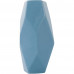 Ваза «Геометрия», 19 см, керамика, цвет синий, SM-82406460