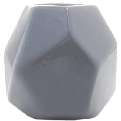Ваза «Геометрия», 9.5 см, керамика, цвет серый, SM-82406462